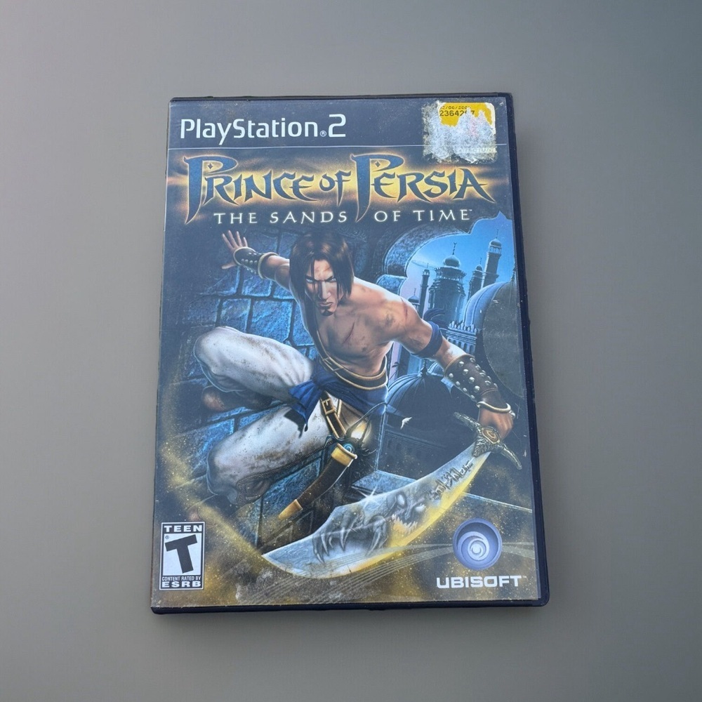 Prince of Persia the sands of time video game for ps2